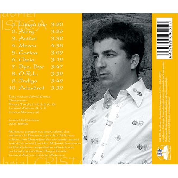 CD Gabriel Cristea - Langa tine