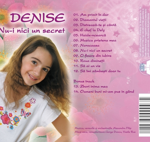 Cd Denise - Nu-I Nici Un Secret