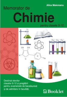 Coperta cărții 'Memorator de chimie 9-12 - Alina Maiereanu'