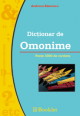 Coperta cărții 'Dictionar de omonime - Andreea Bancescu'