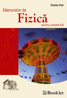 Coperta cărții 'Memorator de fizica 6-8 - Emilia Poll'