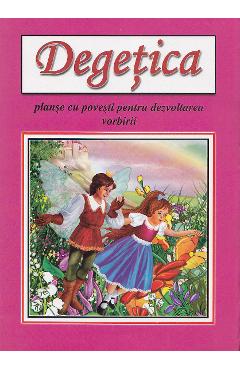 Coperta cărții 'Degetica - Planse A4'