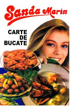 Coperta cărții 'Carte de bucate - Sanda Marin'