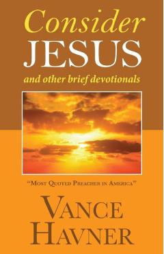 Coperta cărții 'Consider Jesus - Vance Havner'