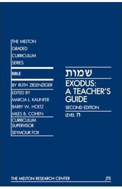Coperta cărții 'Exodus: A Teacher's Guide - Ruth Zielenziger'