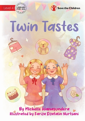 Coperta cărții 'Twin Tastes - Michelle Wanasundera'