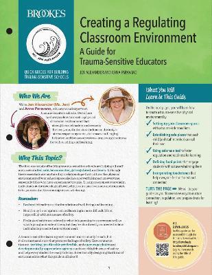 Creating a Regulating Classroom Environment: A Guide for Trauma-Sensitive Educators - Jen Alexander