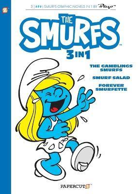 Smurfs 3 in 1 Vol. 9: Collecting the Gambling Smurfs, Smurf Salad and Forever Smurfette - Peyo