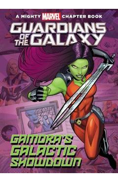 Coperta cărții 'Guardians of the Galaxy: Gamora's Galactic Showdown - Brandon T. Snider'