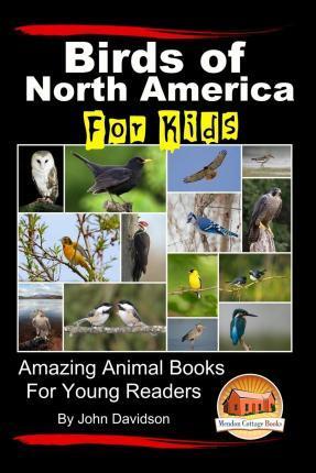Coperta cărții 'Birds of North America For Kids - Amazing Animal Books for Young Readers - Mendon Cottage Books'