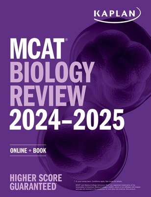 MCAT Biology Review 2024-2025: Online + Book - Kaplan Test Prep
