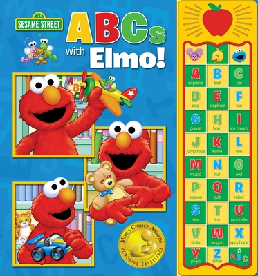Sesame Street: ABCs with Elmo! Sound Book [With Battery] - Pi Kids