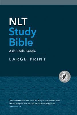 NLT Study Bible Large Print (Red Letter, Hardcover, Indexed) - Tyndale