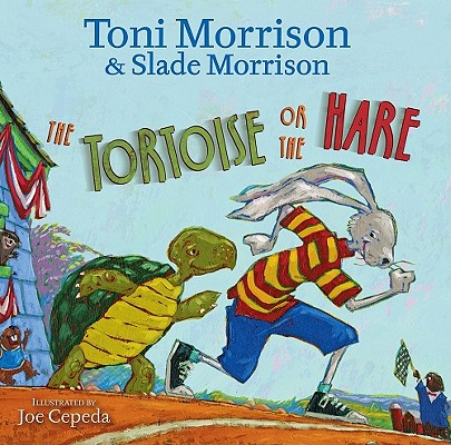 Coperta cărții 'The Tortoise or the Hare - Toni Morrison'