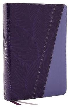 Poza produsului NKJV Study Bible, Leathersoft, Purple, Full-Color, Comfort Print: The Complete Resource for Studying God's Word - Thomas Nelson