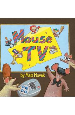 Coperta cărții 'Mouse TV - Matt Novak'