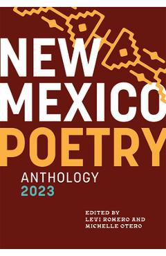 Coperta cărții 'New Mexico Poetry Anthology 2023 - Levi Romero'