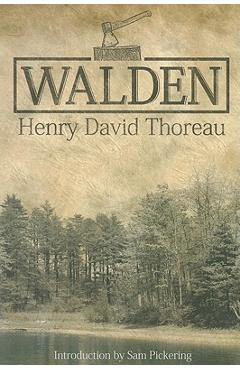 Coperta cărții 'Walden - Henry David Thoreau'