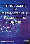 Coperta cărții 'Introducere In Managementul Resurselor Umane - Donald Currie'