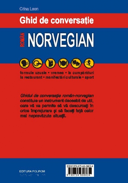 Coperta cărții 'Ghid De Conversatie Roman - Norvegian'
