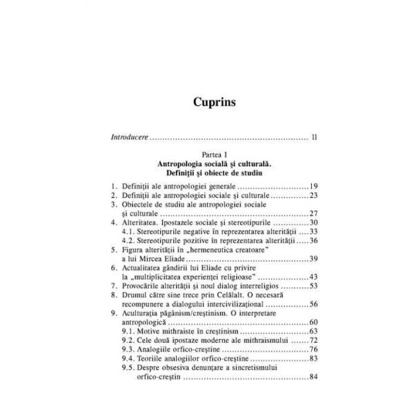 Antropologie Sociala Si Culturala - Nicu Gavriluta