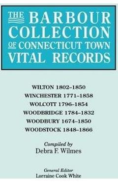 Coperta cărții 'Barbour Collection of Connecticut Town Vital Records [Vol. 53] - Lorraine Cook White'