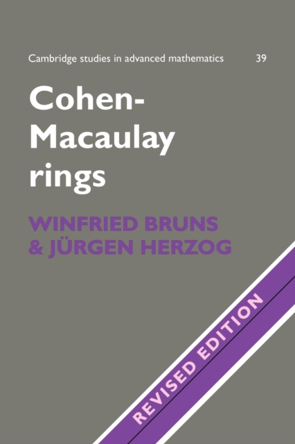 Cohen-Macaulay Rings - Winfried Bruns