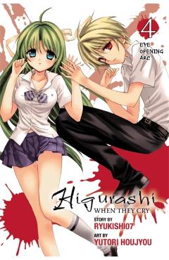 Coperta cărții 'Higurashi When They Cry: Eye Opening Arc, Vol. 4 - Ryukishi07'
