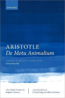 Aristotle de Motu Animalium - Primavesi