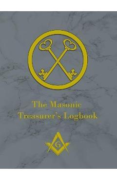 Coperta cărții 'The Masonic Treasurer's Logbook - Durane Carter'