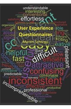 Coperta cărții 'User Experience Questionnaires: How to use questionnaires to measure the user experience of your products? - Martin'