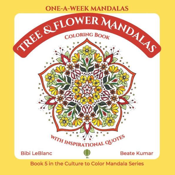 One-A-Week Tree & Flower Mandalas - Bibi Leblanc