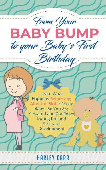 From Your Baby Bump To Your Baby´s First Birthday: Learn What Happens Before and After the Birth of Your Baby - So You Are Prepared and Confident Duri - Harley Carr