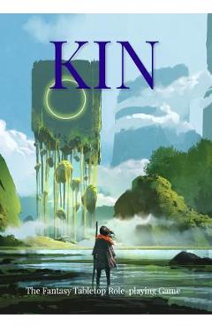Coperta cărții 'Kin: The Fantasy Tabletop Role-playing Game - Veo Corva'