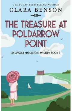 Coperta cărții 'The Treasure at Poldarrow Point - Clara Benson'
