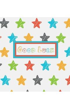 Coperta cărții 'Good Luck, Sorry You Are Leaving, Memory Book, Retirement, Keep Sake, Leaving, We Will Miss You, Wishing Well, Guest'