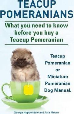 Teacup Pomeranians. Miniature Pomeranian or Teacup Pomeranian Dog Manual. What You Need to Know Before You Buy a Teacup Pomeranian. - George Hoppendale