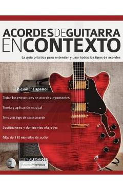 Coperta cărții 'Acordes de guitarra en contexto - Joseph Alexander'