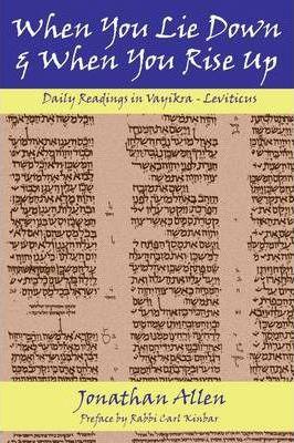 Coperta cărții 'When You Lie Down and When You Rise Up - Leviticus - Jonathan Allen'