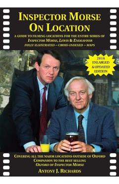 Coperta cărții 'Inspector Morse on Location - Antony J. Richards'