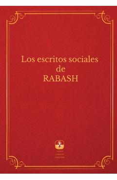 Coperta cărții 'Los Escritos Sociales De Rabash - Baruch Shalom Ashlag'