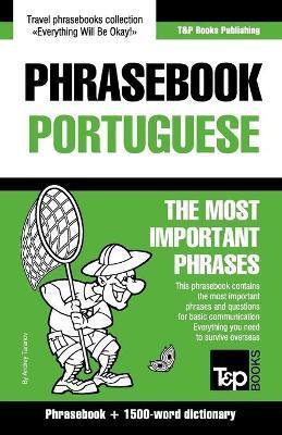 English-Portuguese phrasebook and 1500-word dictionary - Andrey Taranov