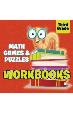 Coperta cărții 'Third Grade Workbooks: Math Games & Puzzles - Baby Professor'