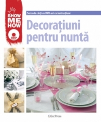 Coperta cărții 'Decoratiuni pentru nunta + DVD'