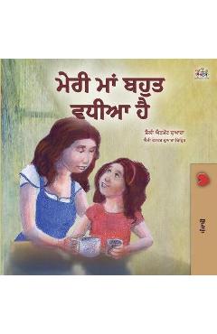 Coperta cărții 'My Mom is Awesome (Punjabi Book for Kids- Gurmukhi) - Shelley Admont'