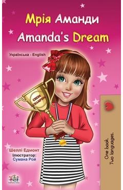 Coperta cărții 'Amanda's Dream (Ukrainian English Bilingual Children's Book) - Shelley Admont'