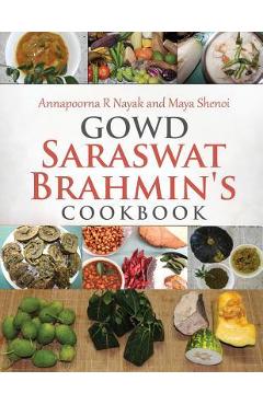 Coperta cărții 'Gowd saraswat brahmin's cookbook - Maya Shenoi'