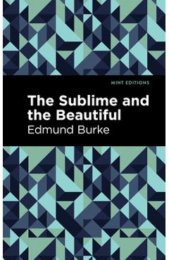 Coperta cărții 'The Sublime and the Beautiful - Edmund Burke'