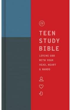 Coperta cărții 'ESV Teen Study Bible (Hardcover, Cliffside) - Jon Nielson'