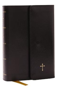KJV Compact Bible W/ 43,000 Cross References, Black Leatherflex with Flap, Red Letter, Comfort Print: Holy Bible, King James Version: Holy Bible, King - Thomas Nelson
